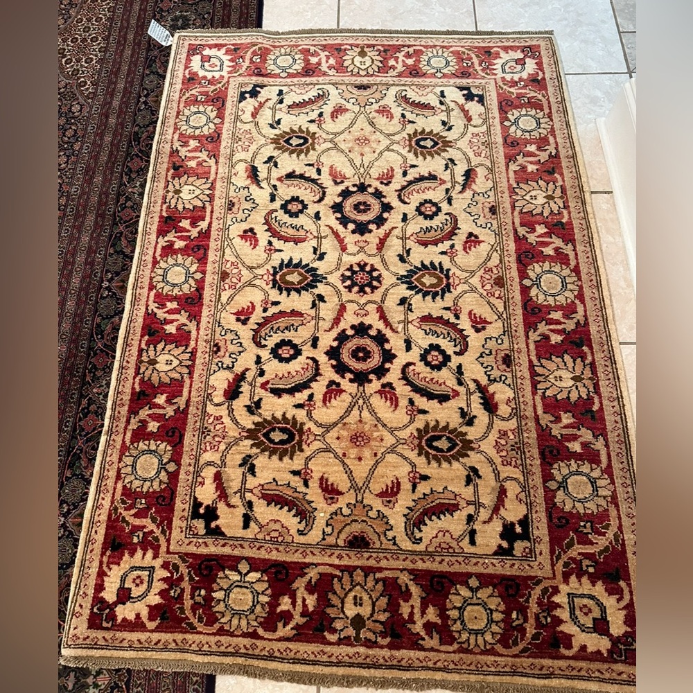 Authentic Afghan Persian Handwoven Wool Rug